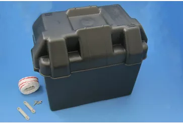Batteriebox - klein mit Gurt