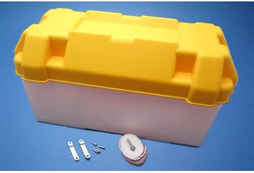Batteriebox - groß mit Gurt